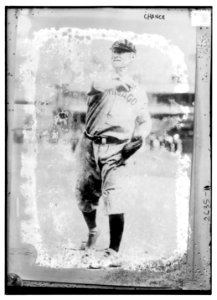 Frank Chance, Chicago NL, at Polo Grounds, NY (baseball) LCCN2014692533