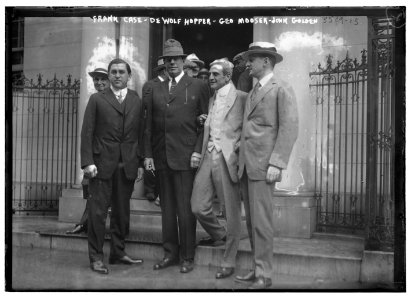 Frank Case - DeWolf Hopper - Geo. Mooser - John Golden LCCN2014699342