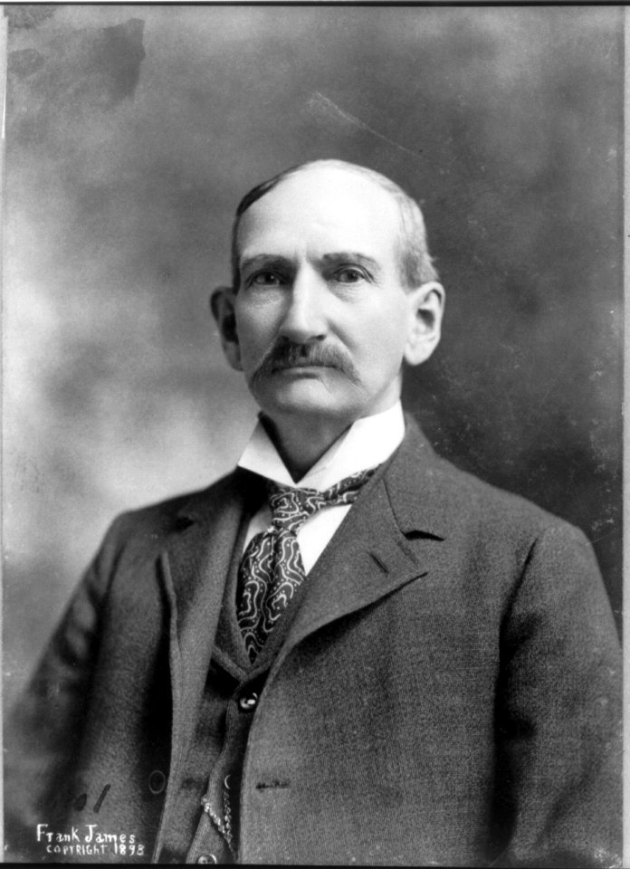 Frank James; head-and-shoulders portrait LCCN2005682822