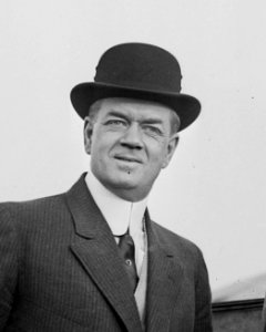 Frank Harris Hitchcock on September 26, 1911, from- Postmaster Morgan, P.M.G. Hitchcock, & Ovington LCCN2014689709 (cropped)