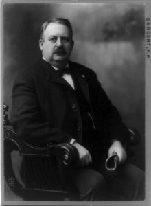 Frank Pierce Sargent, three-quarter length portrait, seated, facing front LCCN90709302