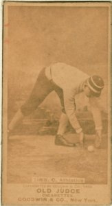 Frank Zinn, Philadelphia Athletics, baseball card portrait LCCN2008675125 photo