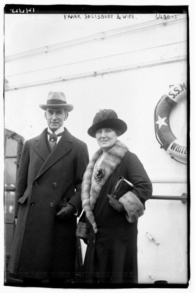 Frank Salisbury & wife LCCN2014718954
