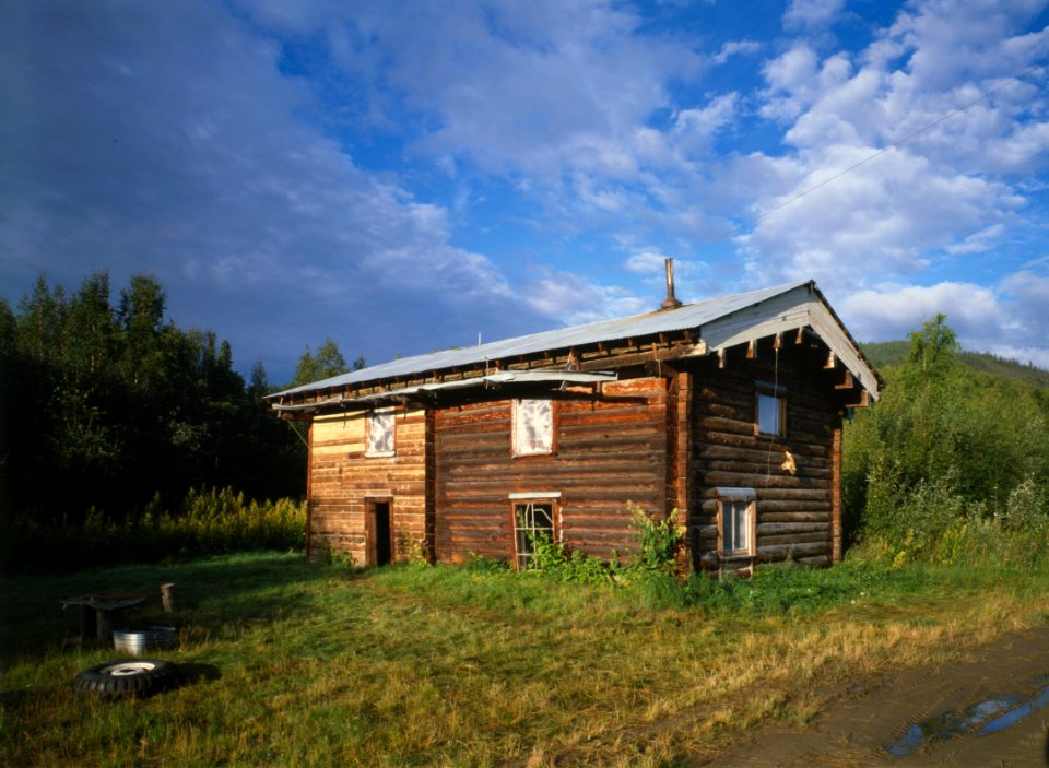 Frank Slaven Roadhouse, Yukon River at Coal Creek, Circle vicinity (Yukon-Koyukuk Census Area, Alaska)