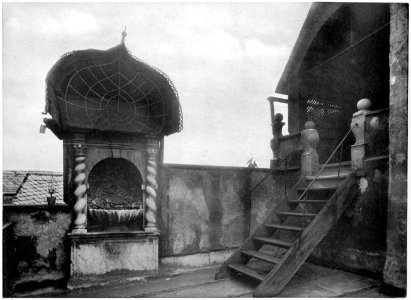 Frankfurt Am Main-Fay-BADAFAMNDN-Heft 03-Nr 027-1897-Fontaine und Altane auf dem Haus Zur Goldnen Waage Alter Markt-UCSAR