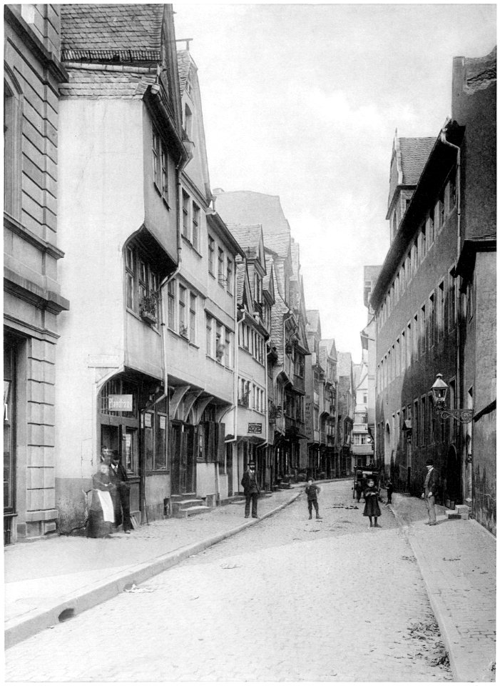 Frankfurt Am Main-Fay-BADAFAMNDN-Heft 16-Nr 187-1904-Die Klostergasse-UCSAR