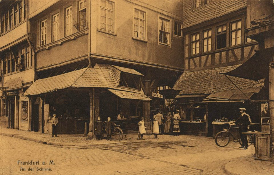 Frankfurt a. Main, Hessen - An der Schirne; Tuchgaden (Zeno Ansichtskarten)