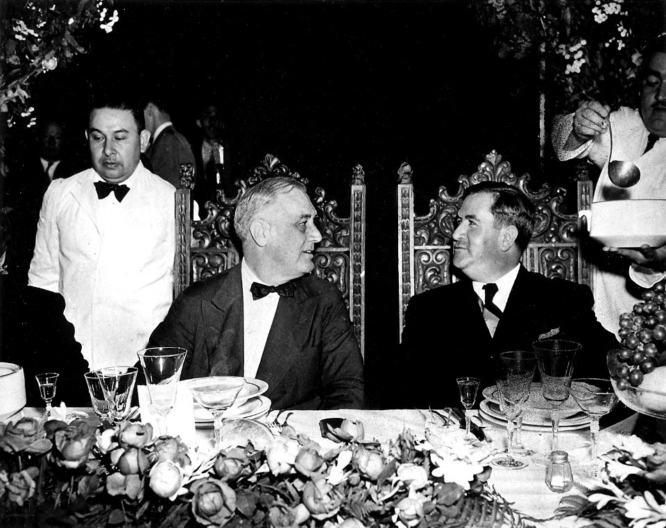 Franklin D Roosevelt Manuel Avila Camacho Monterrey