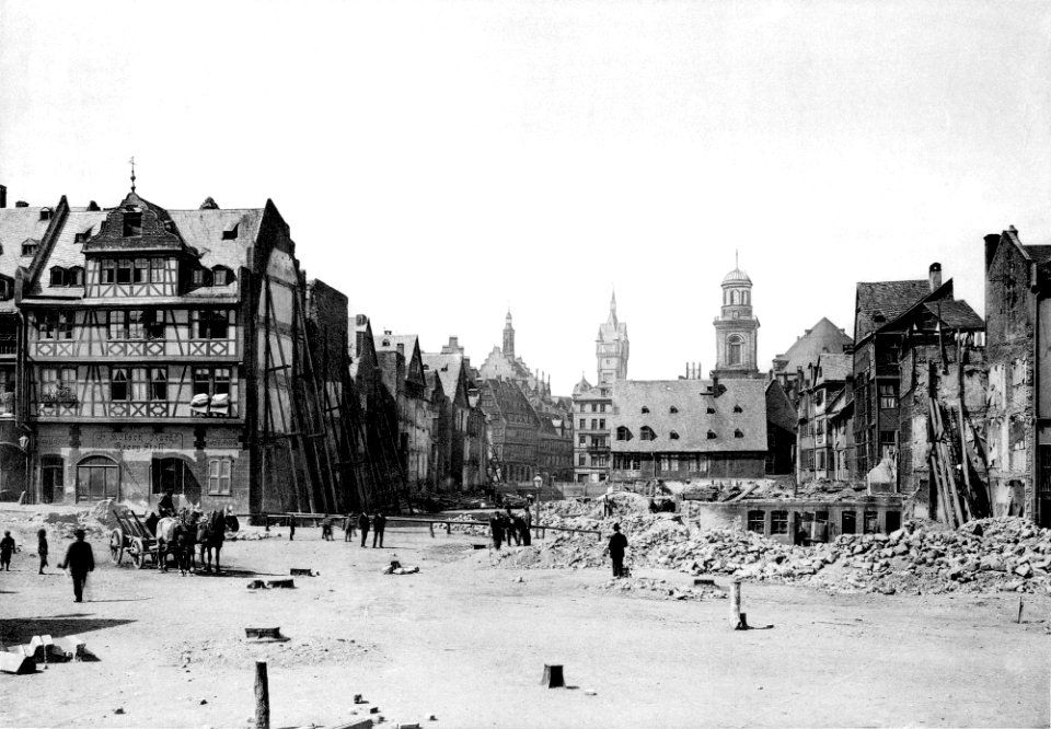 Frankfurt Am Main-Fay-BADAFAMNDN-Heft 22-Nr 262-1906-Braubachstrasse Durchbruch nach Westen Niedergelegt 1905