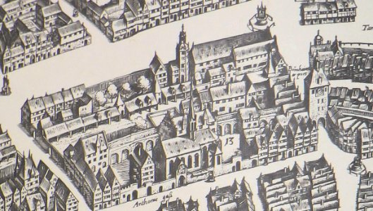 Frankfurt Antoniterkloster 1628