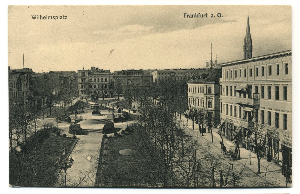 Frankfurt Oder Wilhelmsplatz before 1912