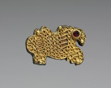 Frankish - Griffin Fibula - Walters 57571