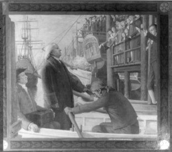 Franklin's return from Europe LCCN2005686077