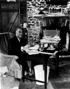 FranklinRooseveltEnSuHogar1933