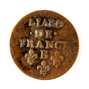 Franskt mynt från 1657 - Skoklosters slott - 109459