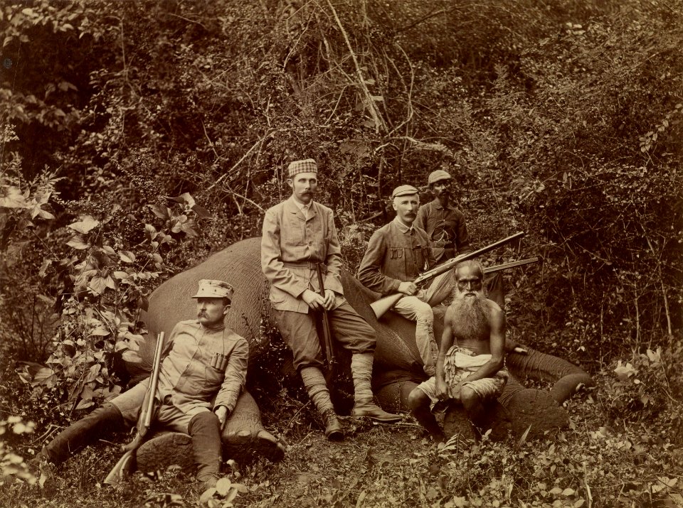 Franz Ferdinand Elephant hunter c1893