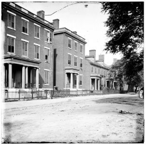 Franklin street residence of gen robert e lee