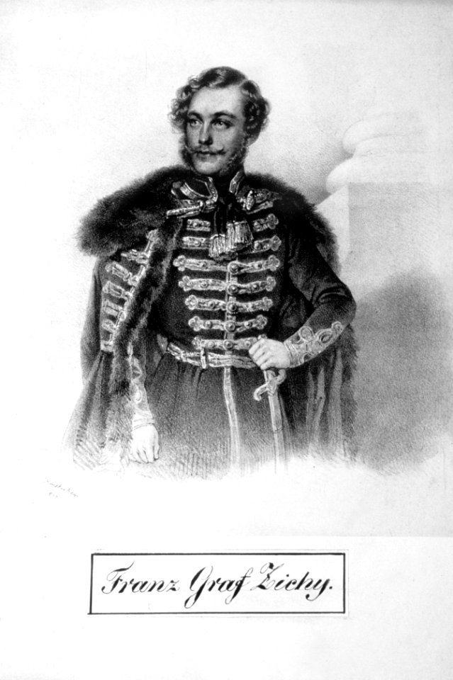 Franz Graf Zichy Litho