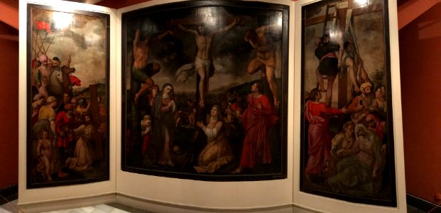 Frans Francken I - Tríptico del Calvario