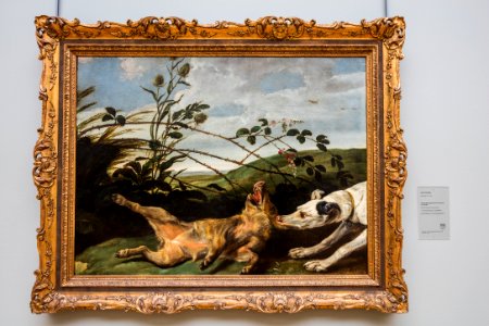 Frans Snijders - A Greyhound Catching a Young Wild Boar