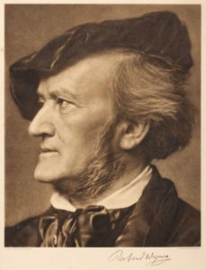 Franz Hanfstaengl Portrait Richard Wagner photo
