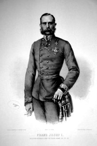 Franz Josef I. 1861 Litho