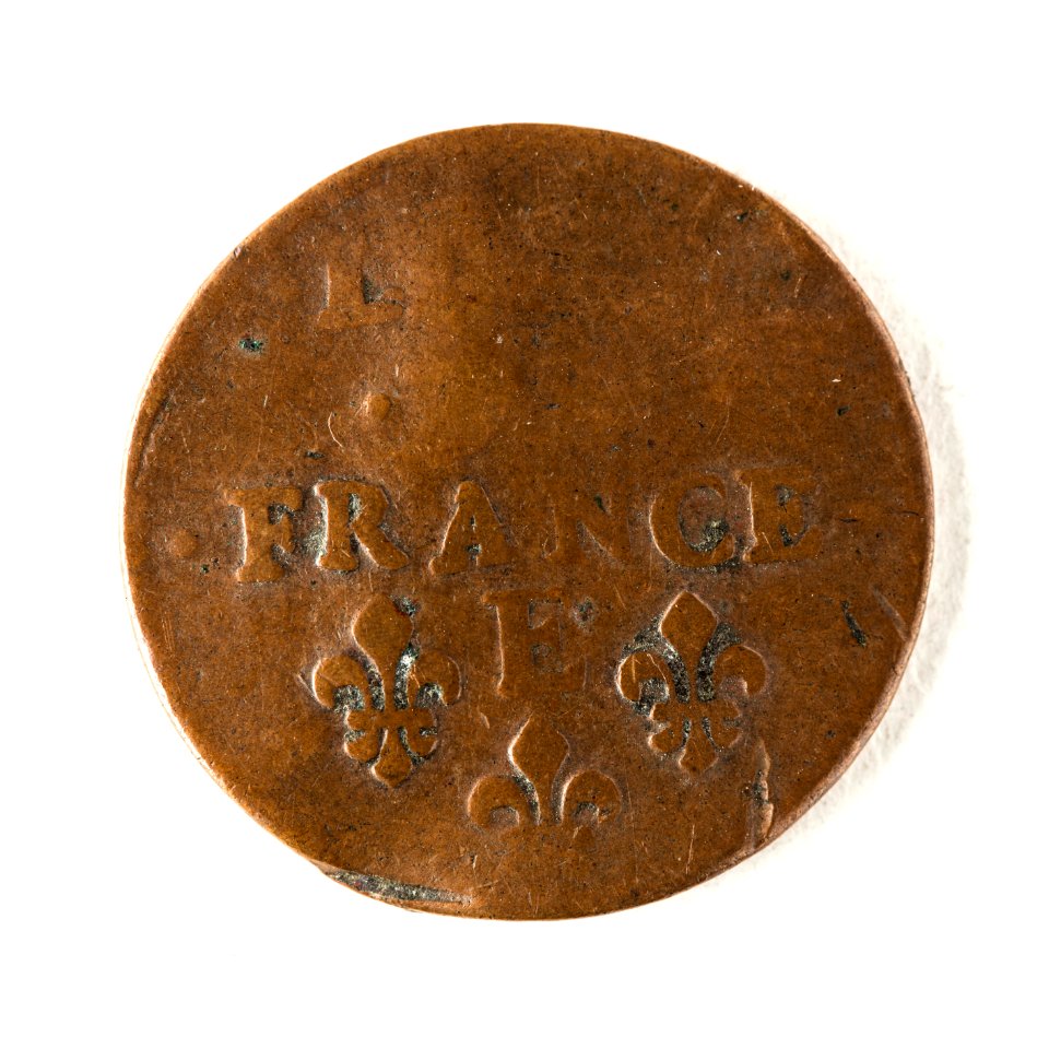 Franskt mynt från 1650-talet - Skoklosters slott - 109462