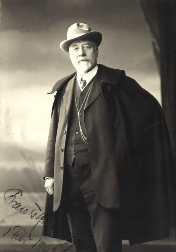 Frants Henningsen 1908 by Elfelt
