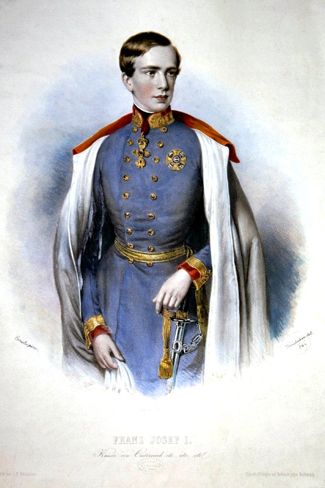 Franz Josef I. 1849 Litho