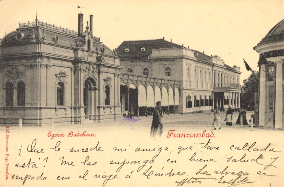 Franzensbad (CZ), Tschechien - Egerer Badehaus (Zeno Ansichtskarten)