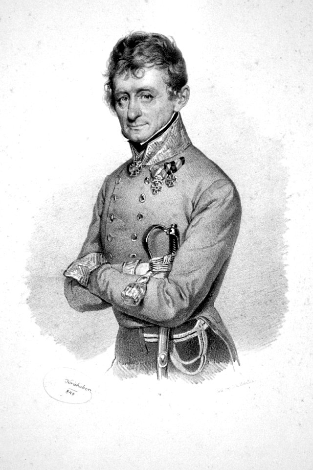 Franz Georg Dominik von Waldstätten Litho