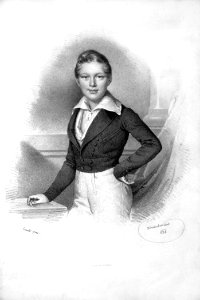 Franz Josef I. 1838 Litho photo