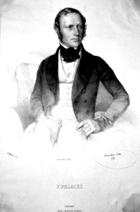 Franz Palacky 1843 Litho