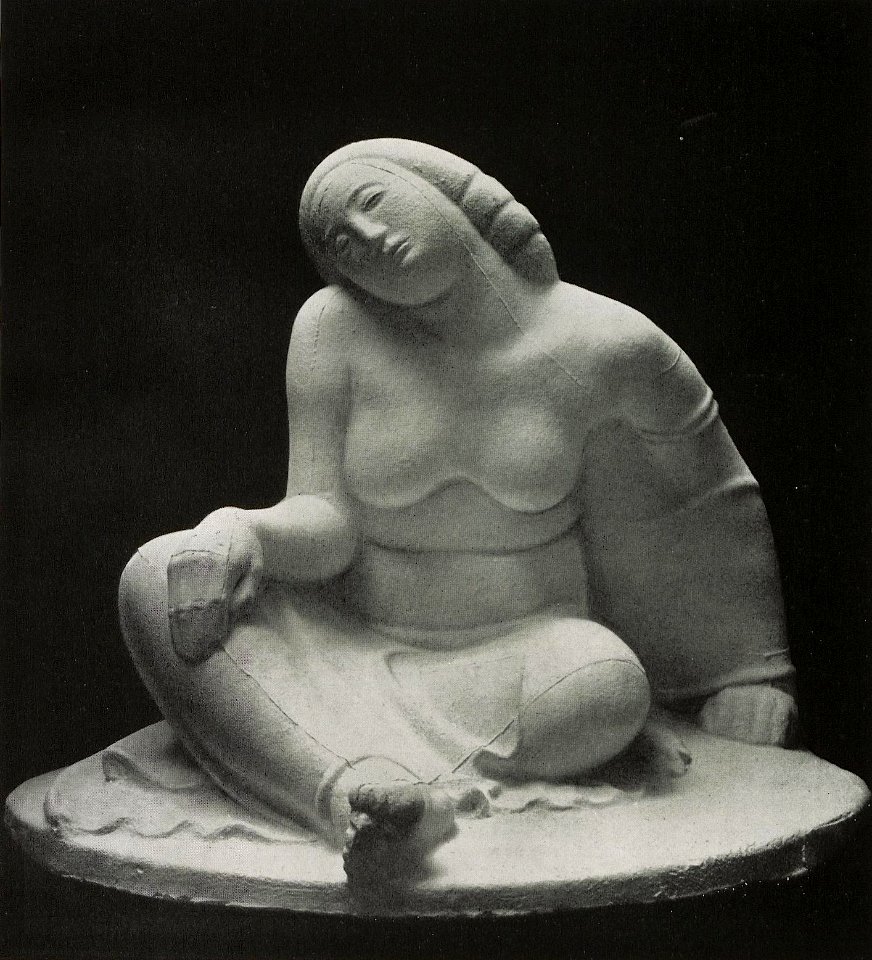 Franz Metzner - Sitzende weibliche Figur