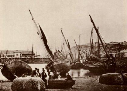 Französischer Photograph - Hafen von Boulogne (Zeno Fotografie)