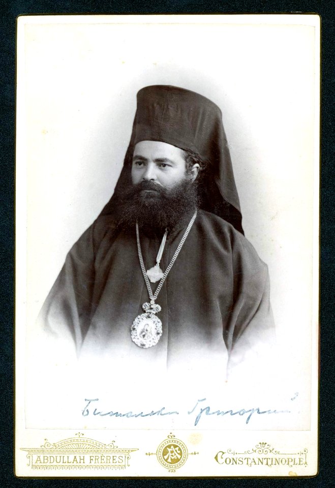 Gregory of Pelagonia in 1891 by Abdullah Brothers