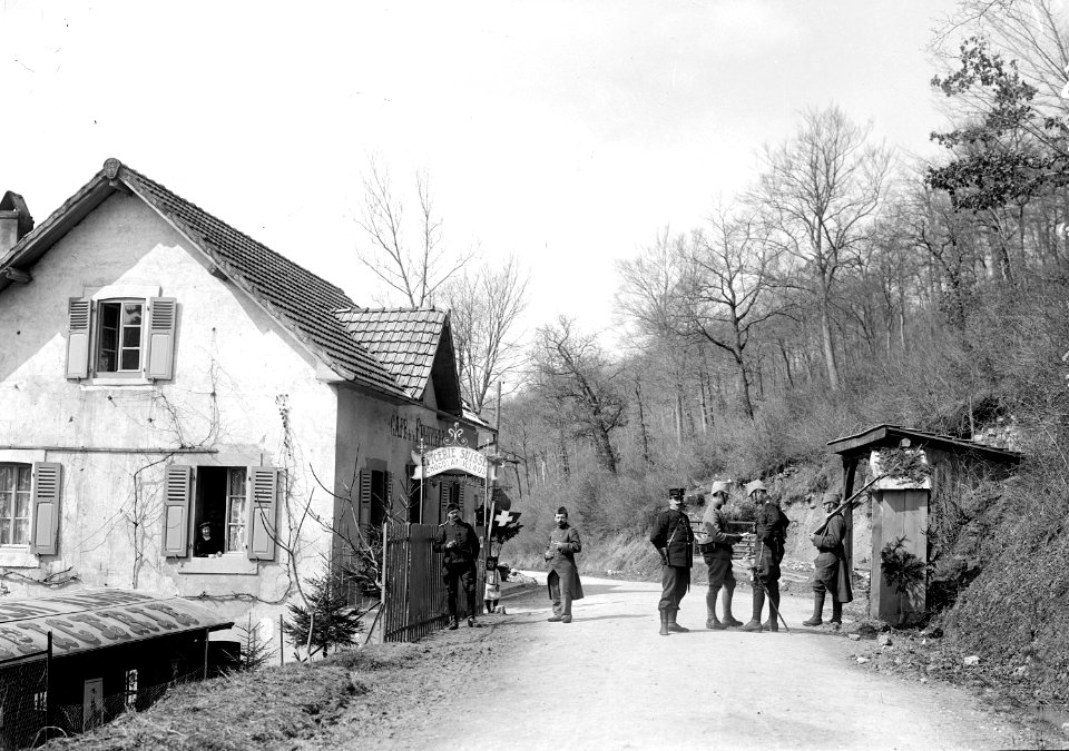 Grenzposten Strasse Beurnevésin - Réchésy - CH-BAR - 3238279