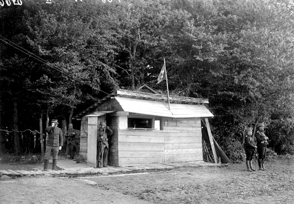 Grenzwachthütte an der elsässischen Grenze - CH-BAR - 3238567