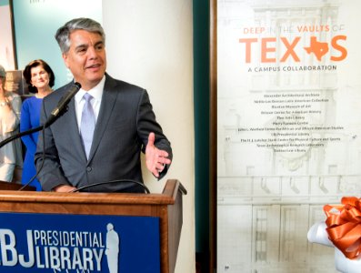 Greg Fenves at LBJ Foundation
