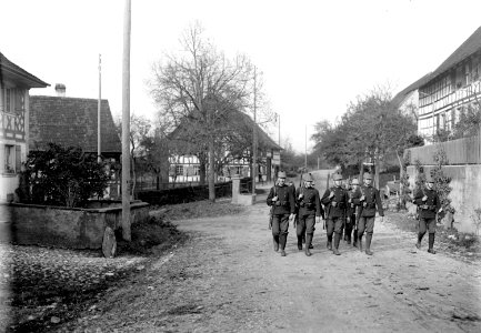 Grenzwachtpatrouille in Hemishofen - CH-BAR - 3240947