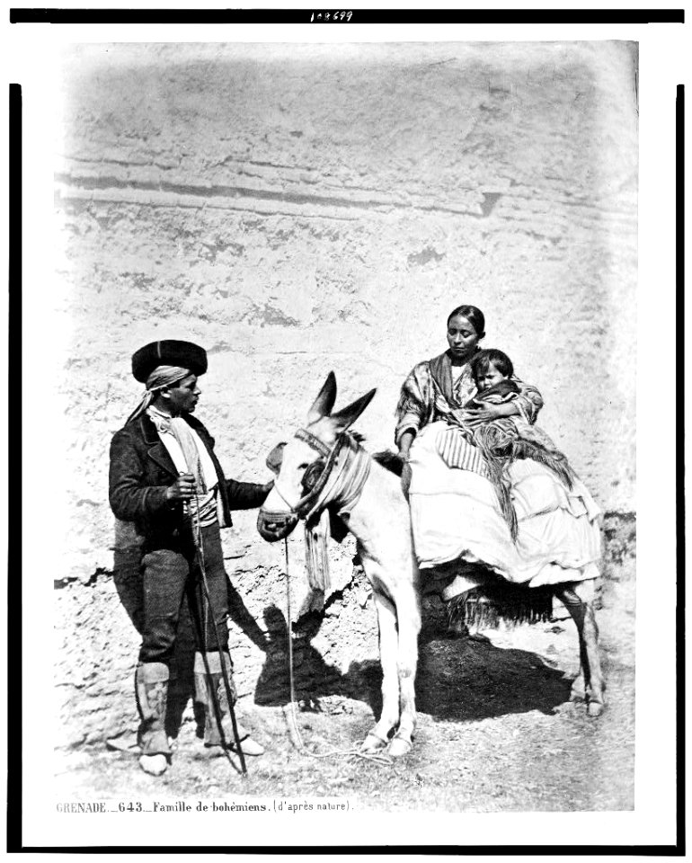 Grenade. Famille de bohèmiens (d'après nature) LCCN94512127