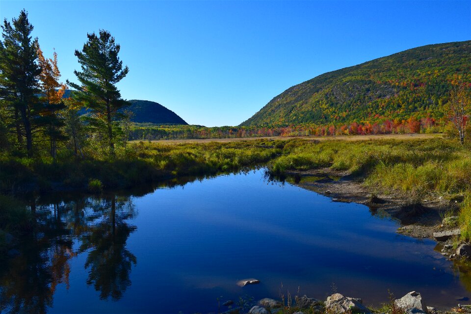 Landscape water sky