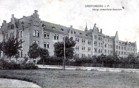 Greifenberg 1910 01 06 Königl Unteroffizier-Vorschule