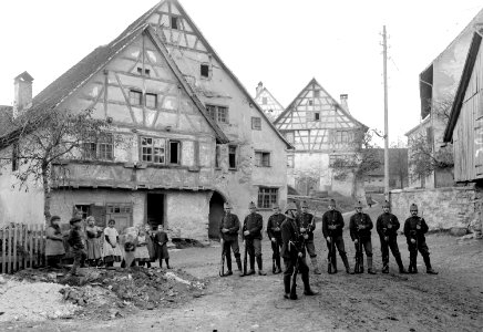 Grenzwachtpatrouille in Thayngen - CH-BAR - 3240937