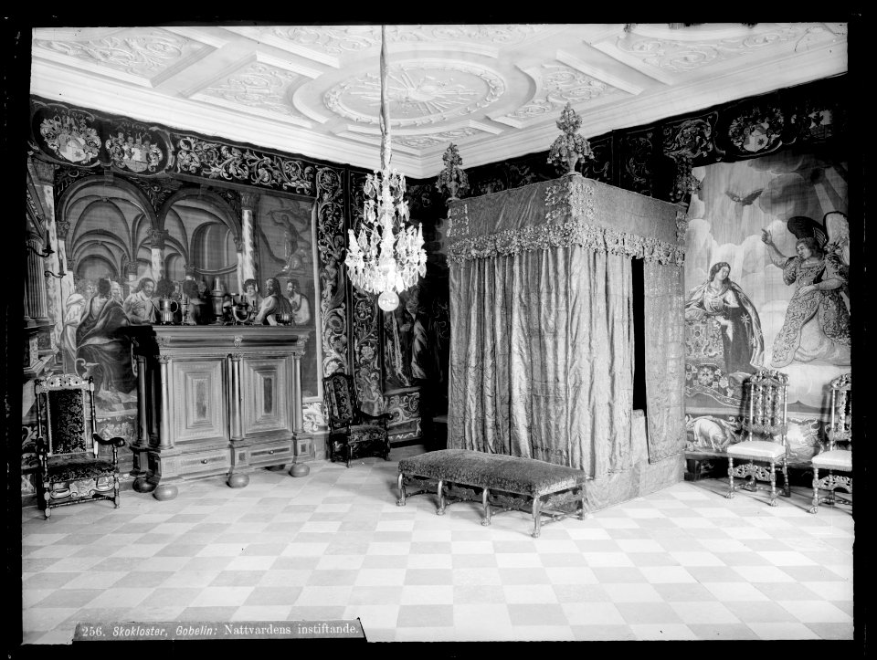 Grevens sängkammare - Skoklosters slott - 25951