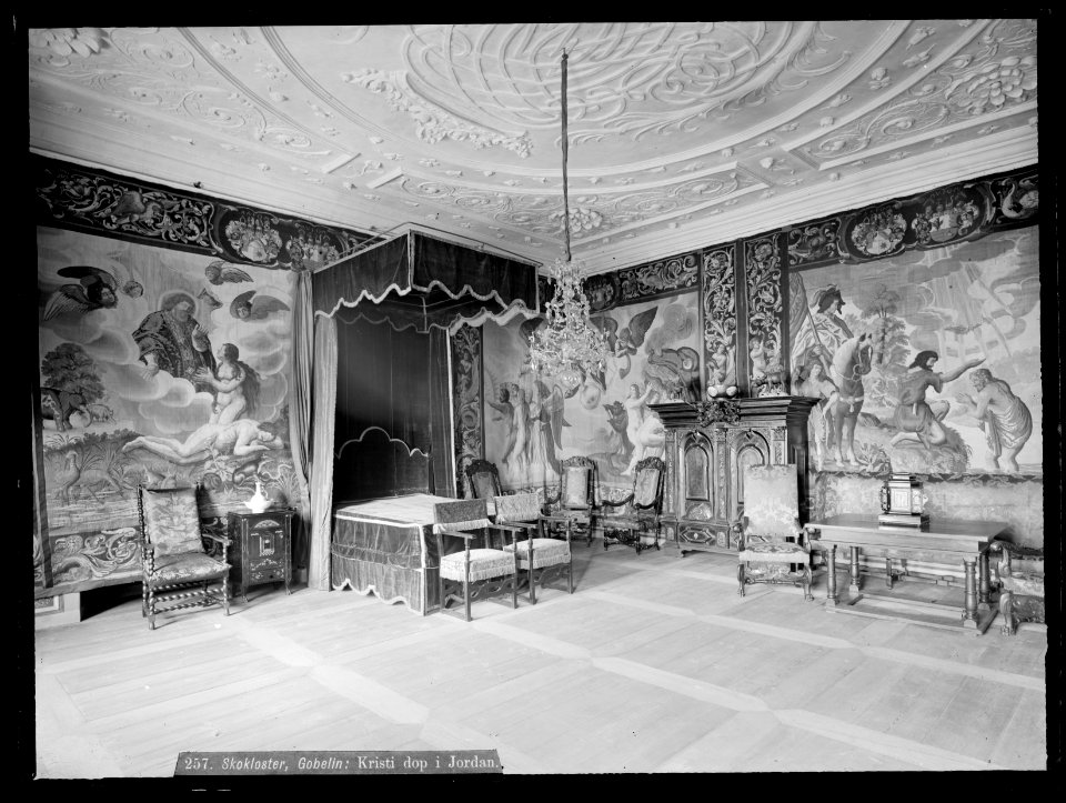Grevinnans sängkammare - Skoklosters slott - 17389
