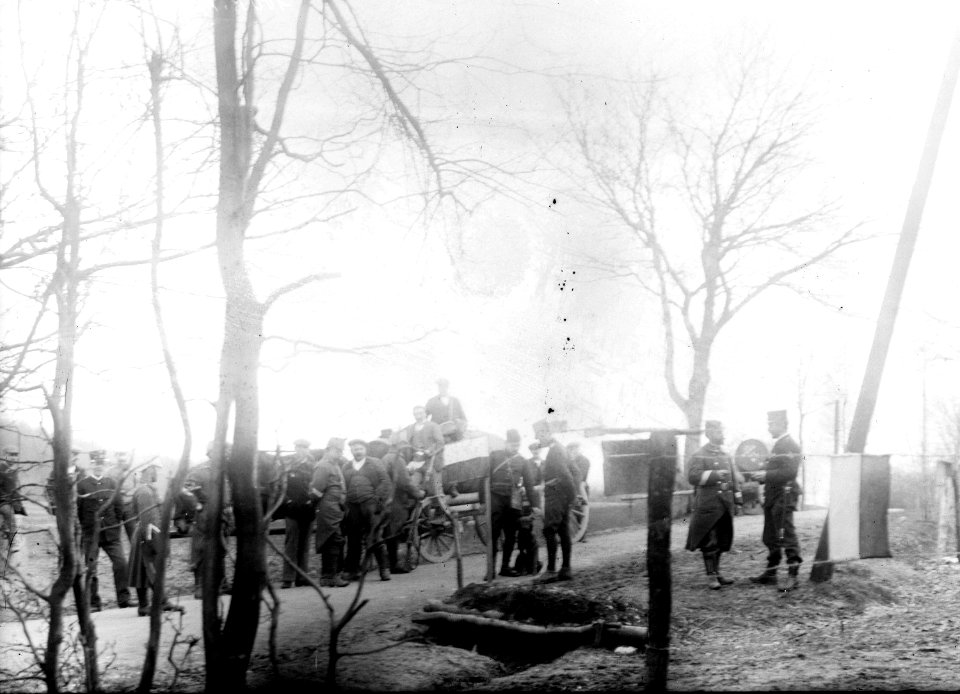 Grenzübergang an der elsässischen Grenze - CH-BAR - 3238399
