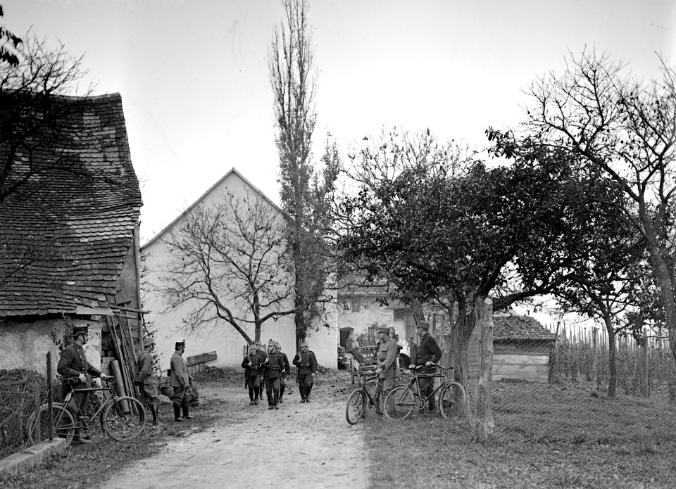 Grenzwachtpatrouille in Hofenacker - CH-BAR - 3240942