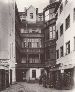 Griechenhaus Katharinenstrasse 4 Leipzig 1890