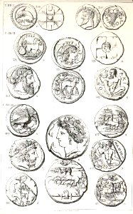Griechische Münzen von Carl Leonhard Becker